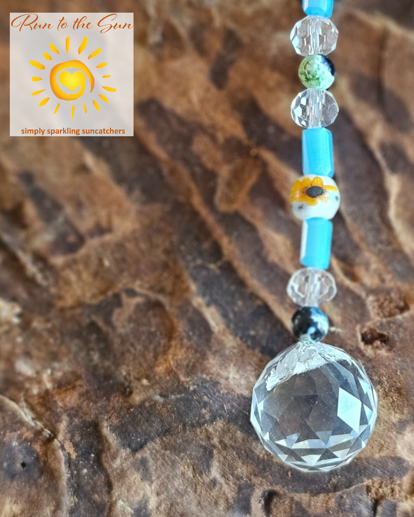 Sunflower Beads Suncatcher