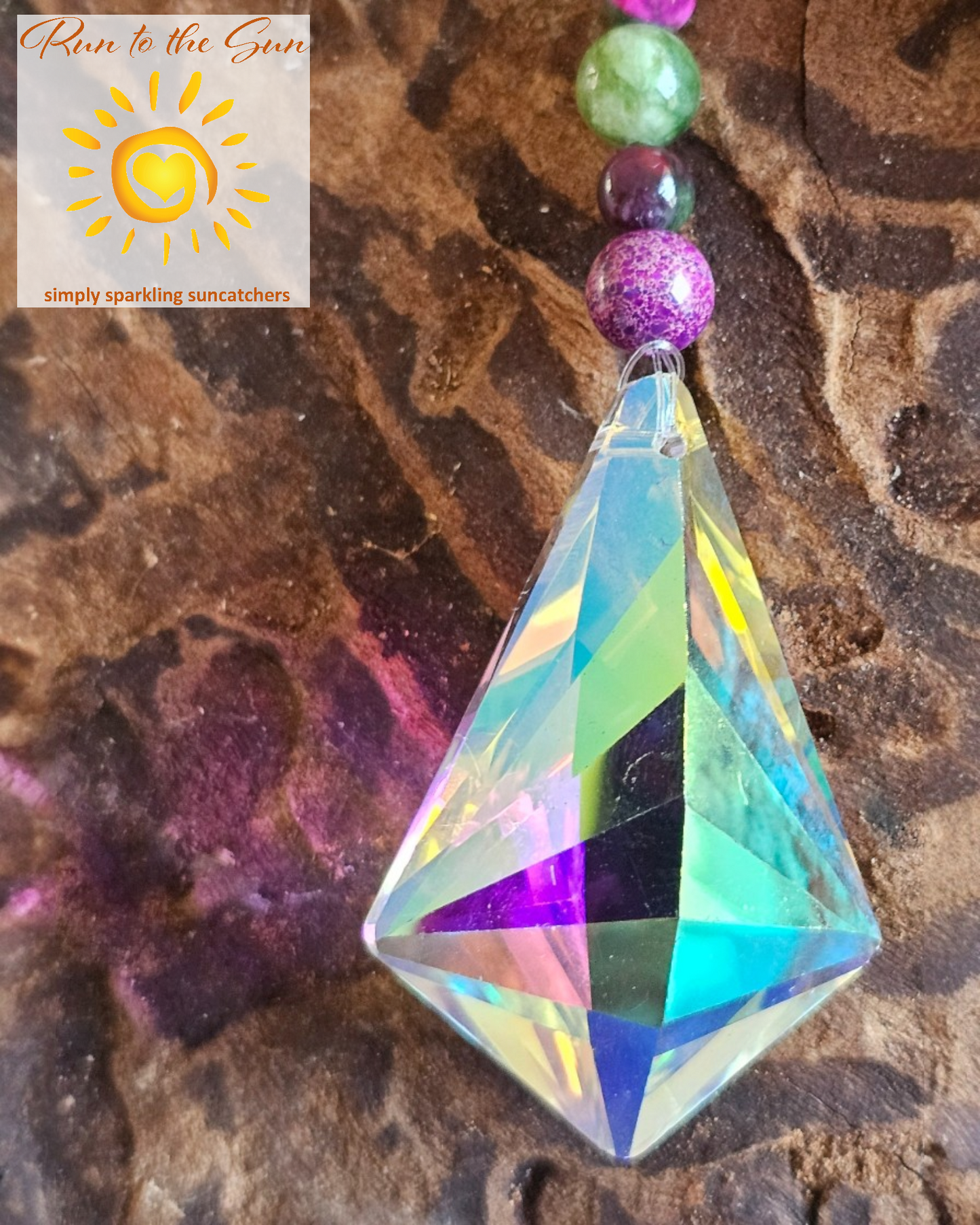 Multicoloured Bead Suncatcher