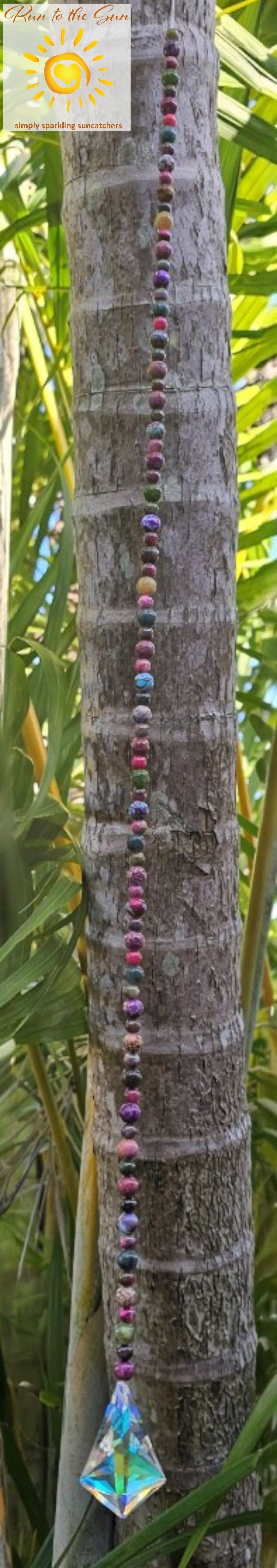 Multicoloured Bead Suncatcher