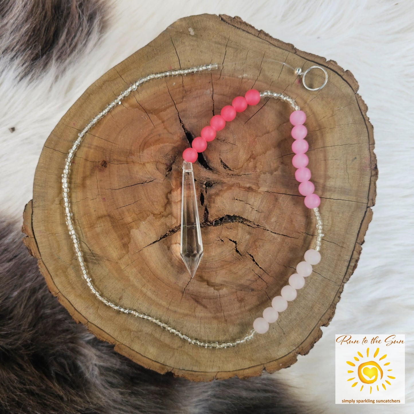 Pretty in Pink Suncatcher