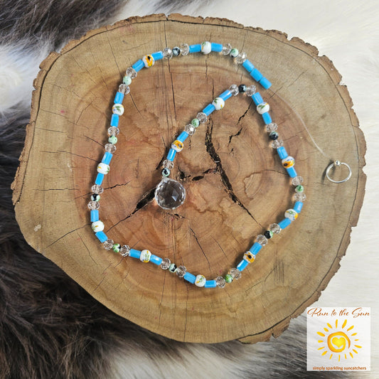 Sunflower Beads Suncatcher