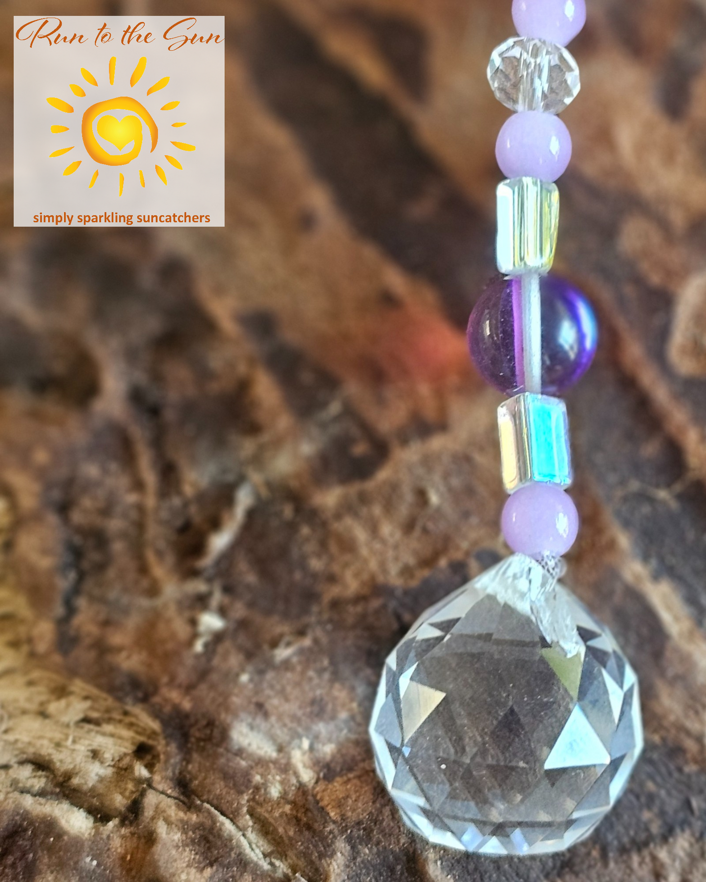Purple and Pink Suncatcher