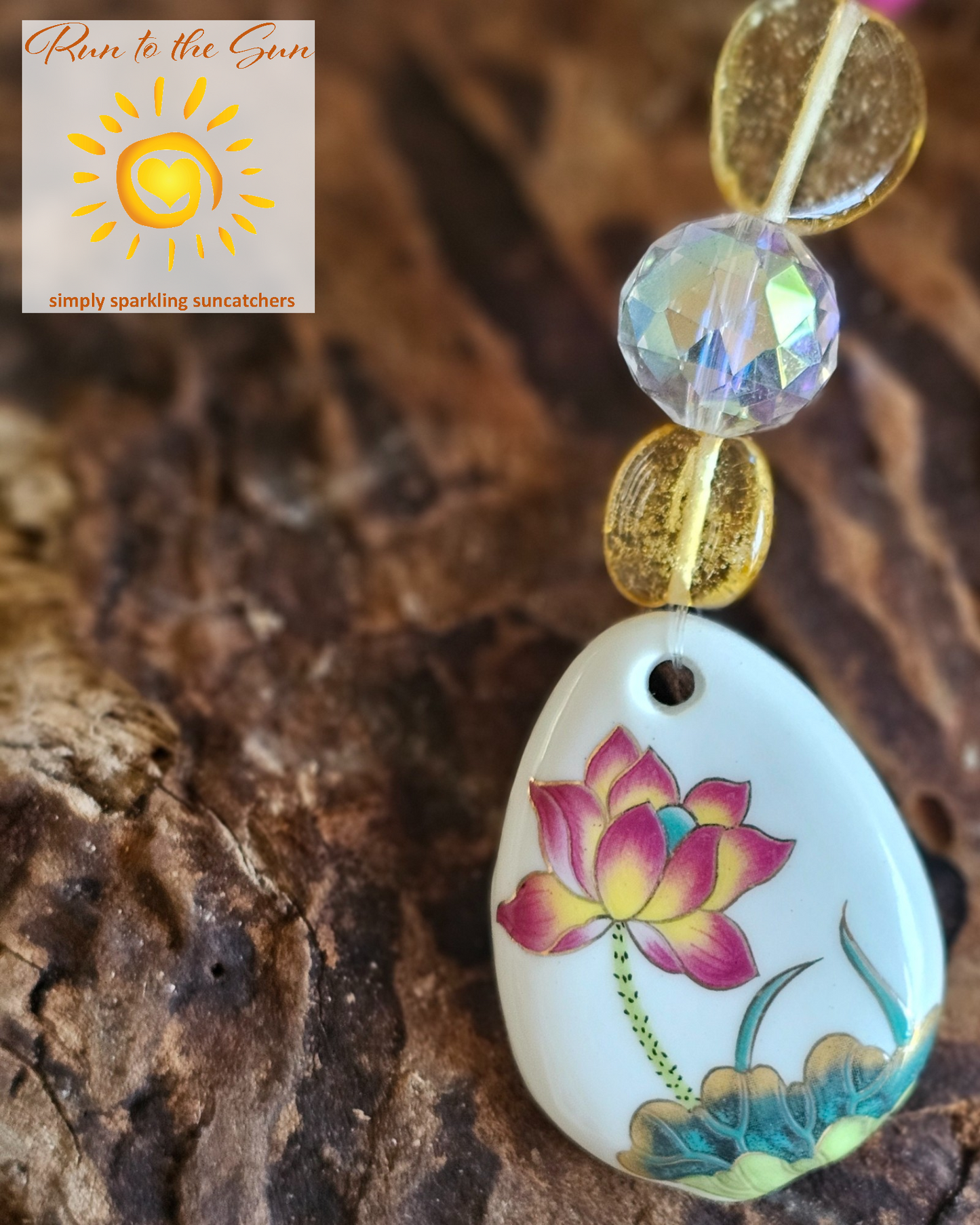 Lotus Flower Suncatcher